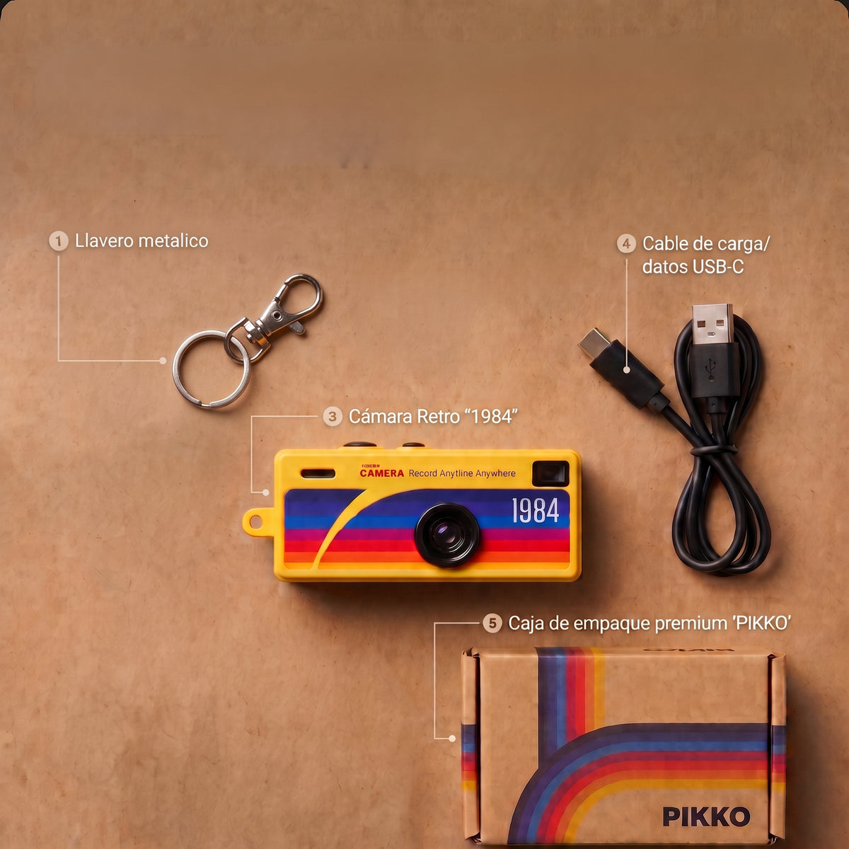 RETROCAM | MINI CÁMARA RETRO