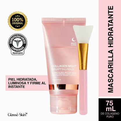 ¡PRODUCTO IMPORTADO 🇺🇲! 🇺🇸 | MASCARILLA GLASSÉ SKIN+ PINCEL DE APLICACIÓN