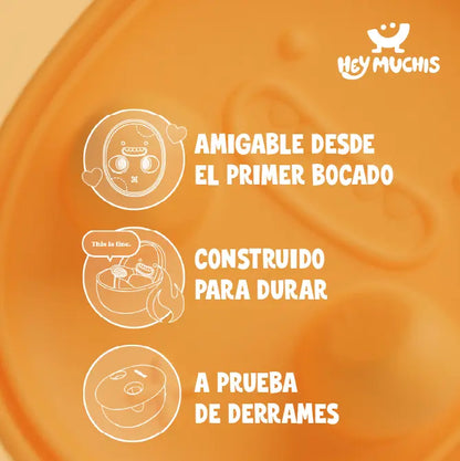 ¡PRODUCTO IMPORTADO 🇺🇲! 🇺🇸 | HeyMochi ™ Snack Box | Portacomidas + Acesorio para snack