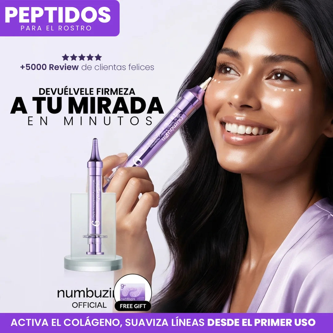 PÉPTIDOS ANTI EDAD | Reafirma + Suaviza Líneas | Piel Más Firme
