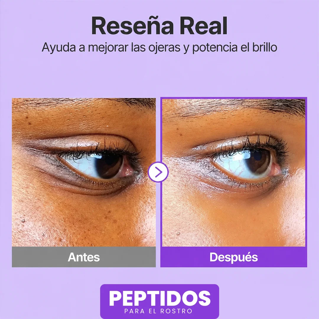 PÉPTIDOS ANTI EDAD | Reafirma + Suaviza Líneas | Piel Más Firme
