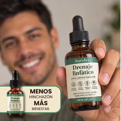 GOTAS DRENAJE LINFÁTICO | FÓRMULA DESINFLAMANTE