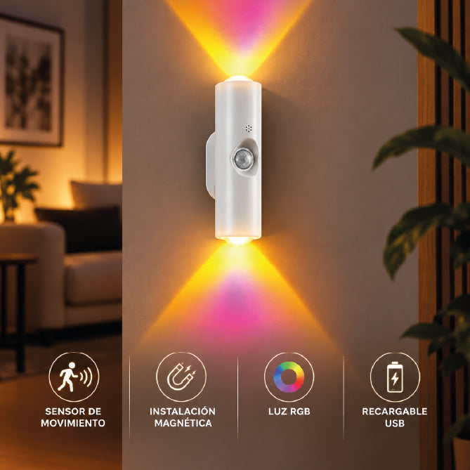 LAMPARA INTELIGENTE LUMINSENSE | CON DETECTOR DE MOVIMIENTO