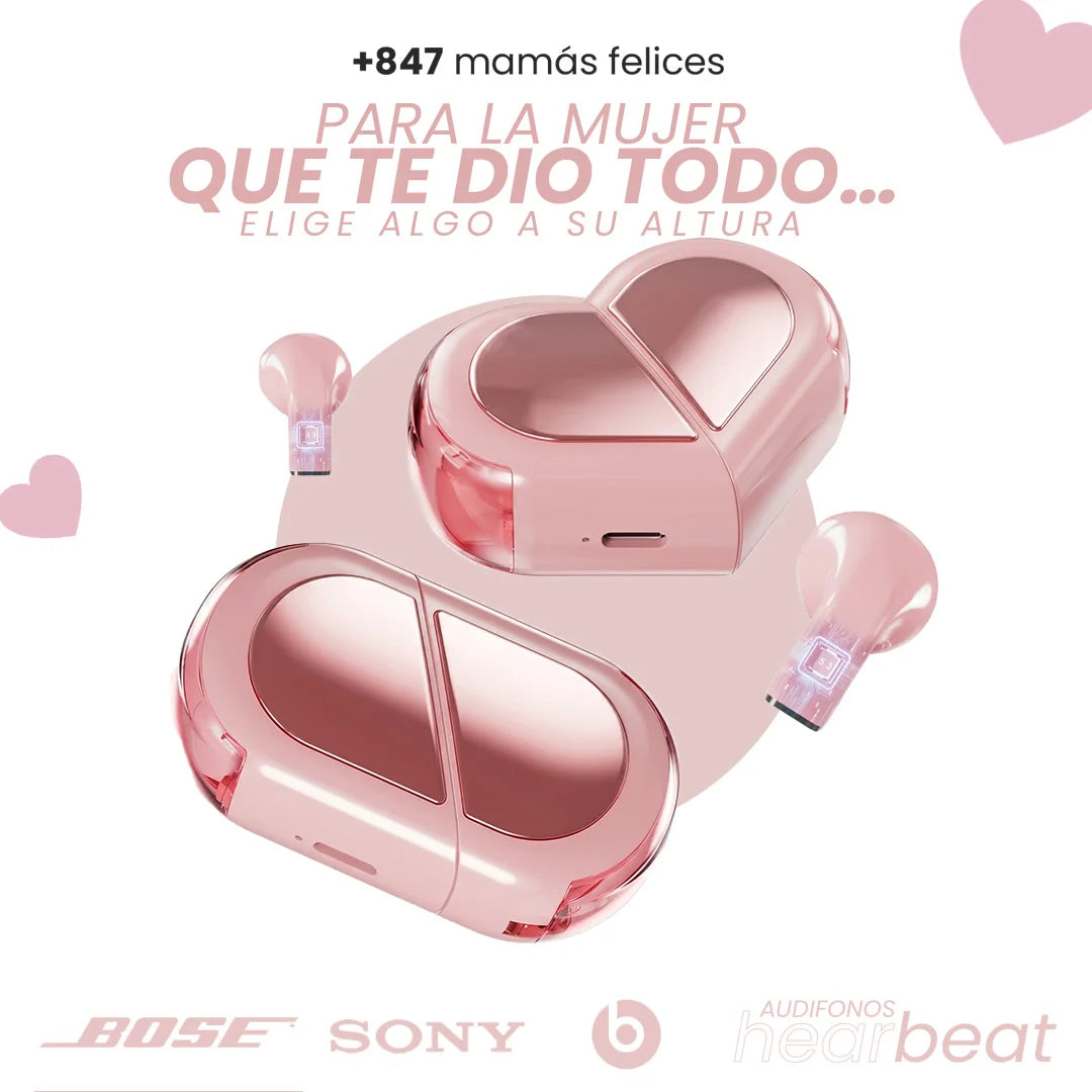 ¡TEMPORADA! AURICULARES HEARTBEAT