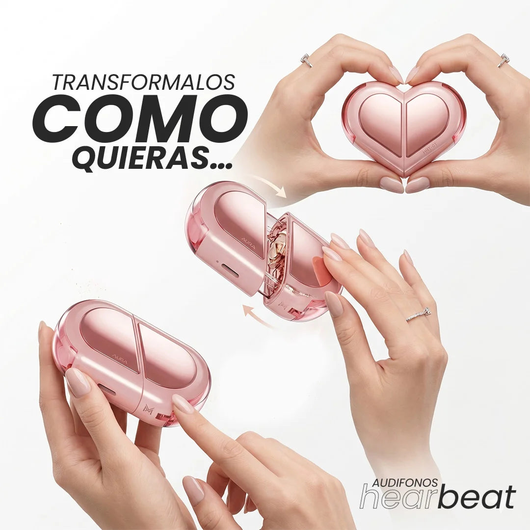 ¡TEMPORADA! AURICULARES HEARTBEAT