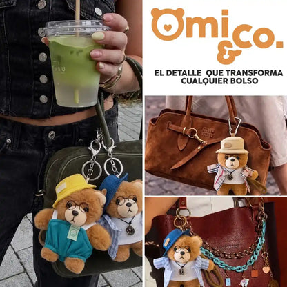 Charm en tendencia - Omi &amp; Co. - Elegante Llavero- Compañero de otro planeta