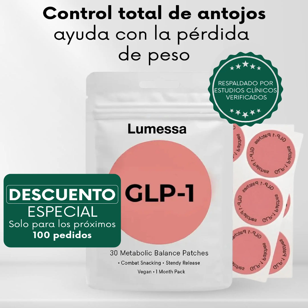 ¡PRODUCTO IMPORTADO 🇺🇲! PARCHES LUMESSA CON GLP-1
