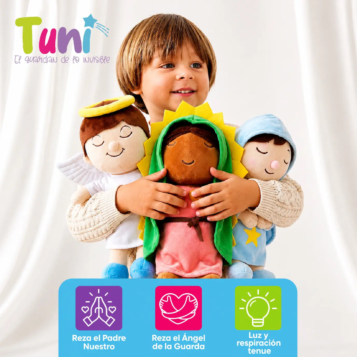 PELUCHES TUNI  |  INCLUYE AUDIO