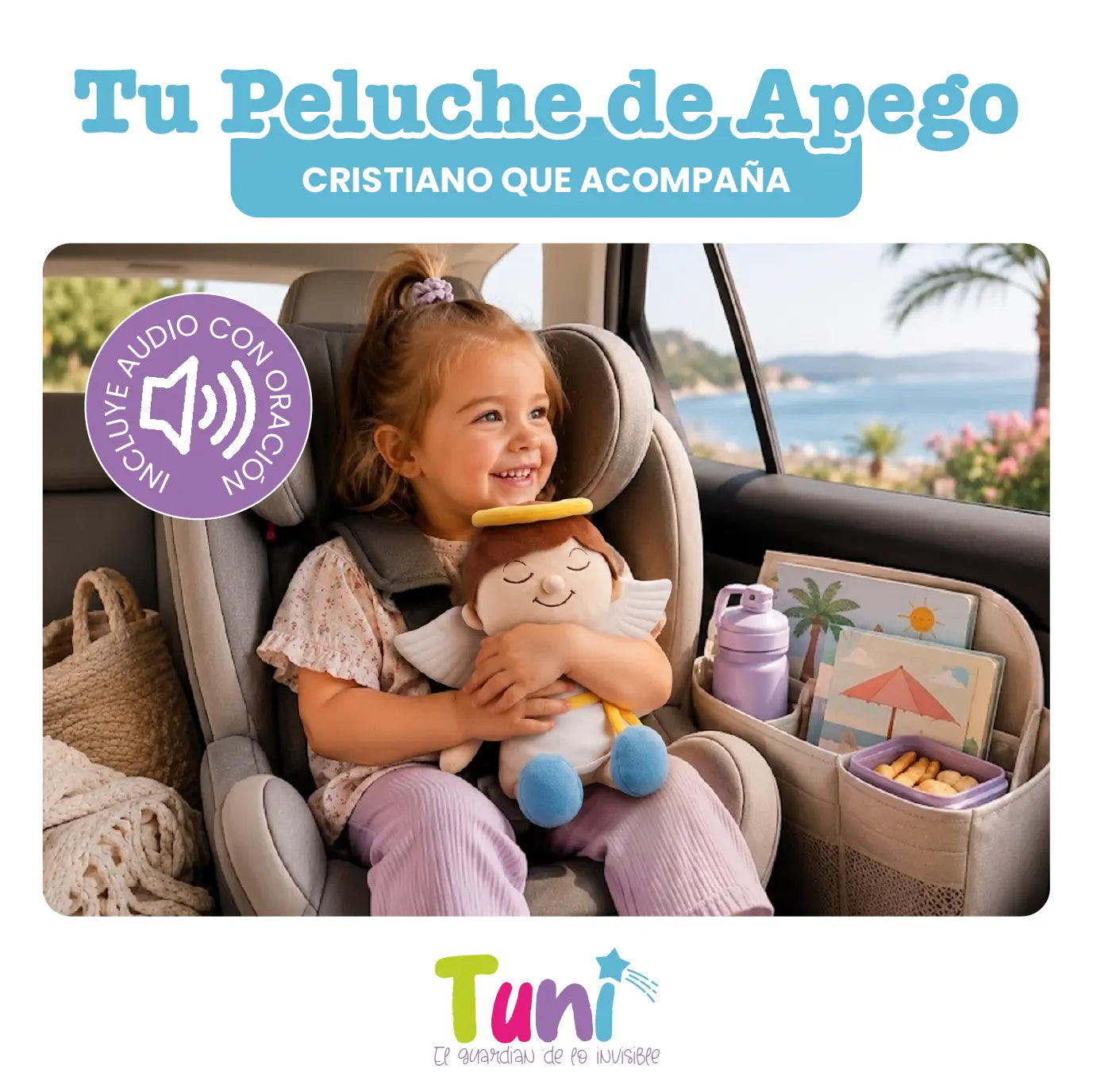 TUNI | TU PELUCHE DE APEGO QUE ACERCA A LOS NIÑOS A DIOS | ILUMINA, RESPIRA Y ORA