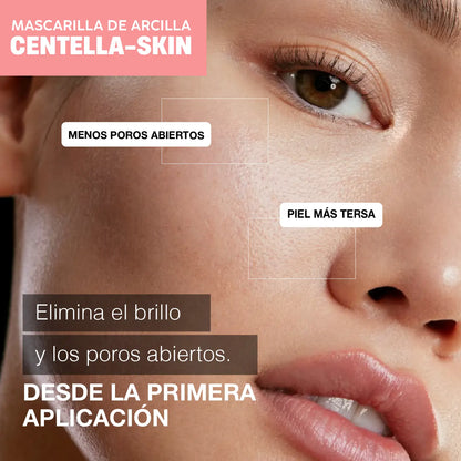 CENTELLA - SKIN MASCARILLA DE ARCILLA | ADIOS PIEL GRASOSA Y POROS ABIERTOS