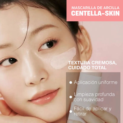 CENTELLA - SKIN MASCARILLA DE ARCILLA | ADIOS PIEL GRASOSA Y POROS ABIERTOS