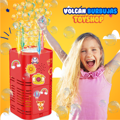 ¡EN TENDENCIA! VOLCÁN DE BURBUJAS TOYSHOP MKT A