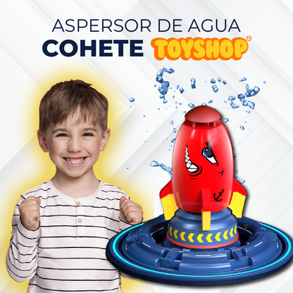 ¡COLECCION DE LIQUIDACIÓN! ASPERSOR DE AGUA COHETE TOYSHOP