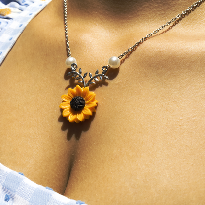 ¡¡EXCLUSIVO!! COLLAR LUZ GIRASOL MKT C