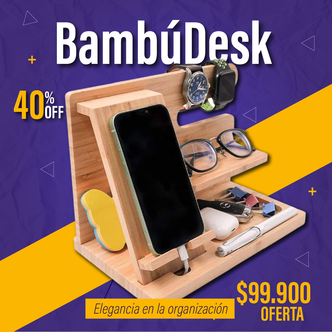 ¡PRODUCTO EXCLUSIVO! BAMBÚDESK