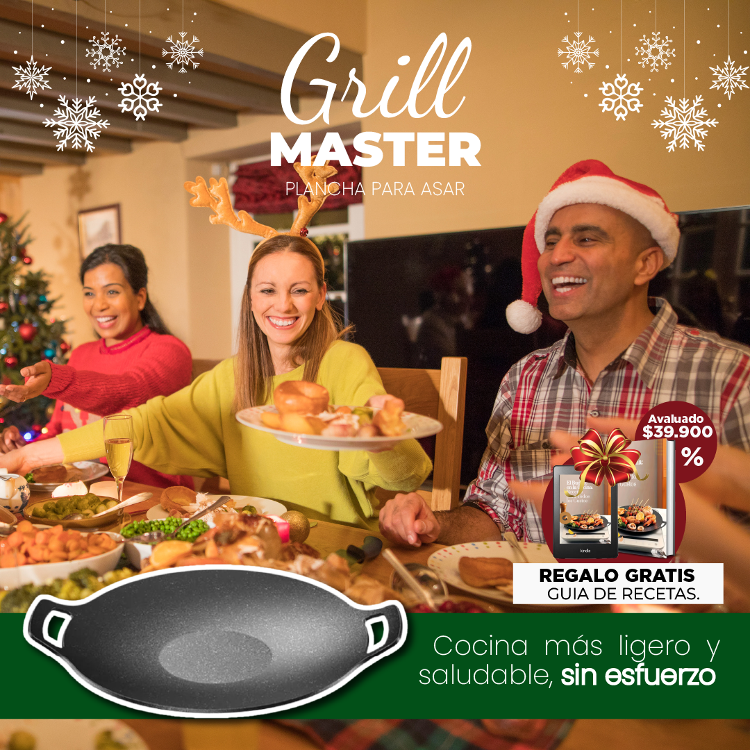 ¡OFERTA TEMPORADA! PLANCHA PARA ASAR GRILL MASTER