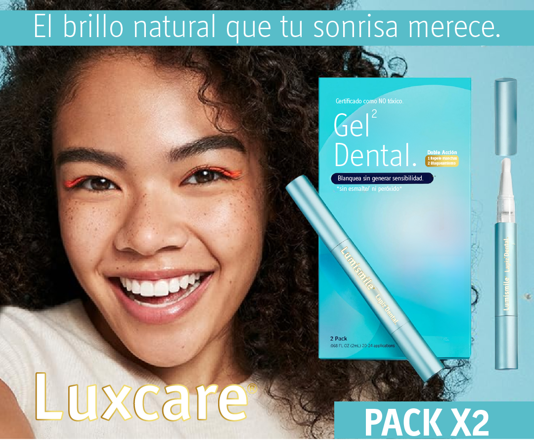 ¡EXCLUSIVO! LAPICES DENTALES LUXCARE