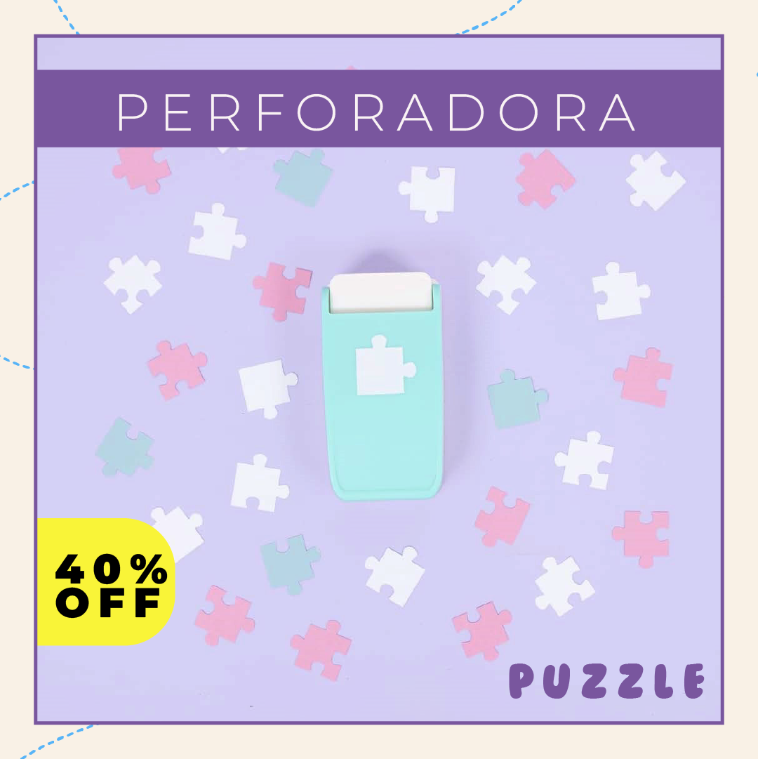 ¡IMPORTADO! PERFORADORA PUZZLE
