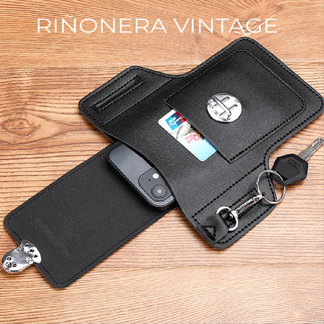 ¡PRODUCTO IMPORTADO!⭐ RIÑONERA VINTAGE FOR MEN™️ MKT F