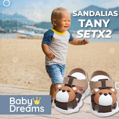 ¡IMPORTADO! PROMO SET X 2 SANDALIAS TANY