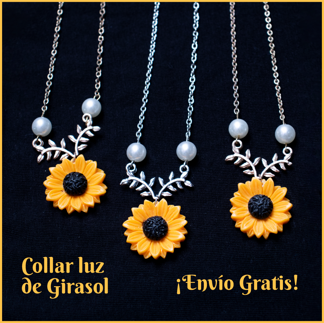 ¡¡EXCLUSIVO!! COLLAR LUZ GIRASOL MKT C