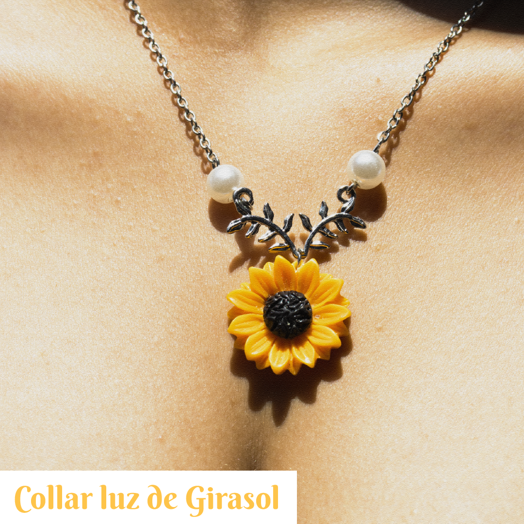 ¡¡EXCLUSIVO!! COLLAR LUZ GIRASOL MKT C