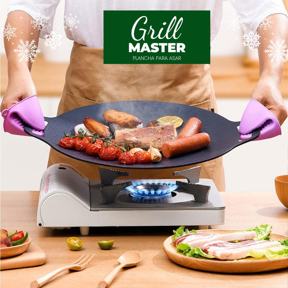 ¡OFERTA TEMPORADA! PLANCHA PARA ASAR GRILL MASTER