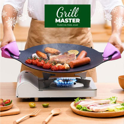 ¡OFERTA TEMPORADA! PLANCHA PARA ASAR GRILL MASTER