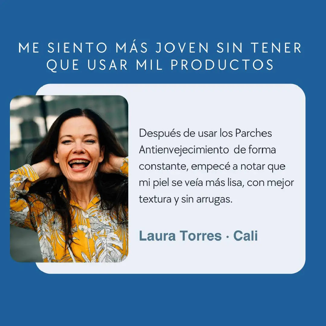 PRODUCTO ADICIONAL! PARCHES ANTIEDAD | NAD+