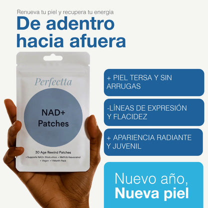PRODUCTO ADICIONAL! PARCHES ANTIEDAD | NAD+