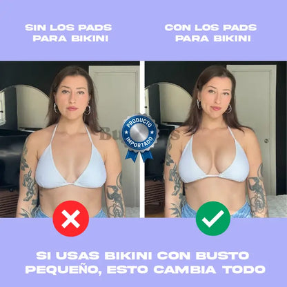 ¡ÚNICO EN COLOMBIA!  PADS PARA BIKINI