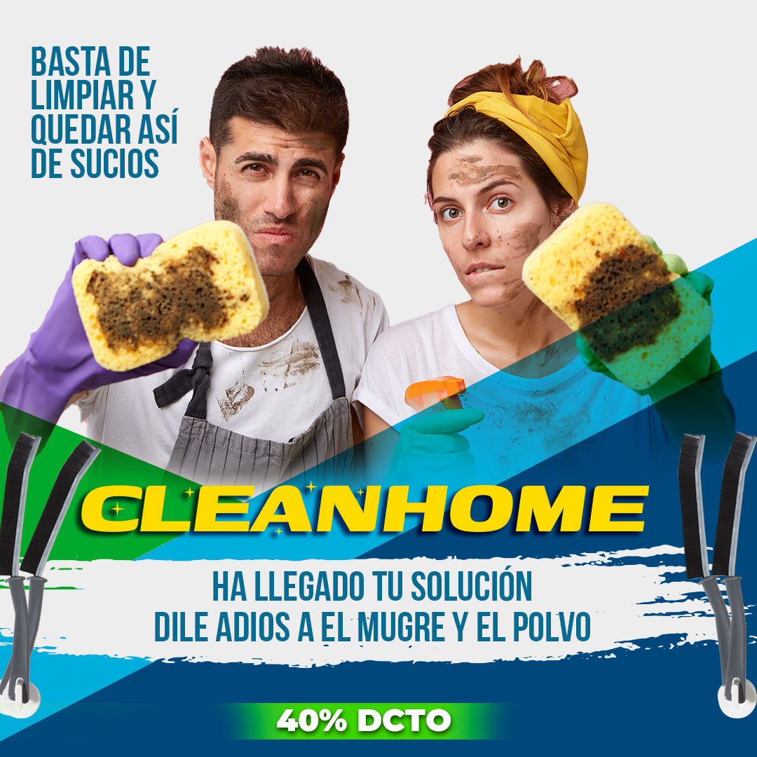 ¡EXCLUSIVO! SET X3 DE CEPILLOS CLEANHOME™