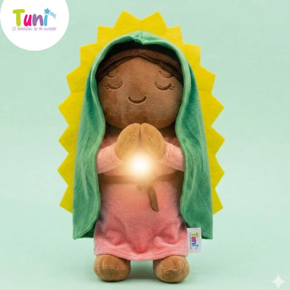 PELUCHES TUNI QUE ENSEÑA A DORMIR SOLO  |  INCLUYE AUDIO  Padre Nuestro y Angel de mi Guarda