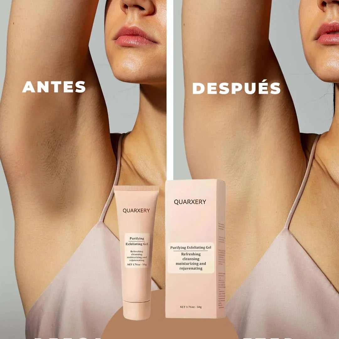 GEL EXFOLIANTE ACLARADOR 3 EN 1 + ACEITE DE JOJOBA | ¡PIEL SUAVE Y RENOVADA ✨