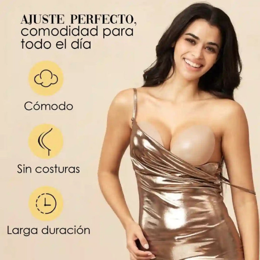 ¡ÚNICO EN COLOMBIA! PushUpPads -  PADS DISCRETOS, CON EFECTO PUSH-UP