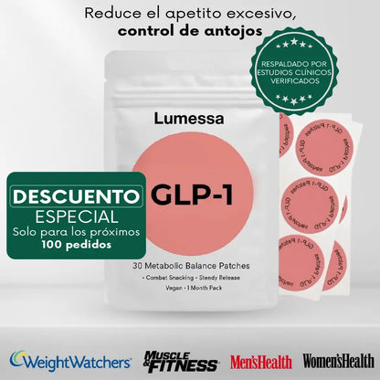 ¡PRODUCTO IMPORTADO 🇺🇲! PARCHES LUMESSA CON GLP-1