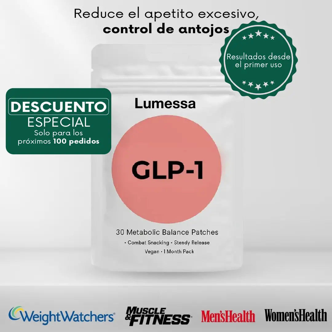 ¡PRODUCTO IMPORTADO 🇺🇲! PARCHES LUMESSA CON GLP-1