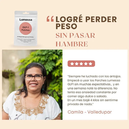 ¡PRODUCTO IMPORTADO 🇺🇲! PARCHES LUMESSA CON GLP-1