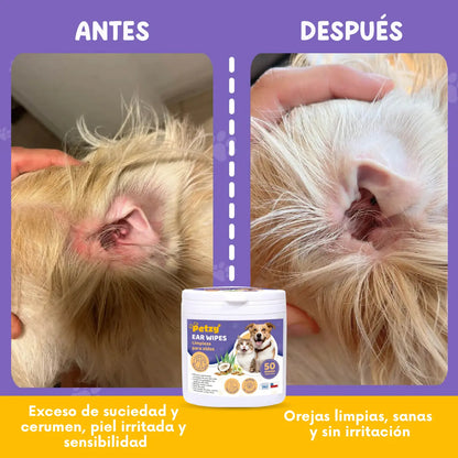 Petzy | 30 TOALLITAS HÚMENDAS EN FORMATO DEDAL | IDEALES PARA USO VETERINARIO Y DOMÉSTICO