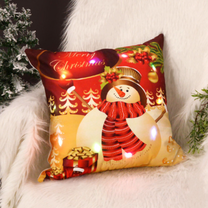 ¡PRODUCTO EXCLUSIVO! FUNDAS COJINES LED NAVIDEÑAS