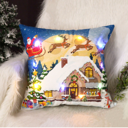 ¡PRODUCTO EXCLUSIVO! FUNDAS COJINES LED NAVIDEÑAS
