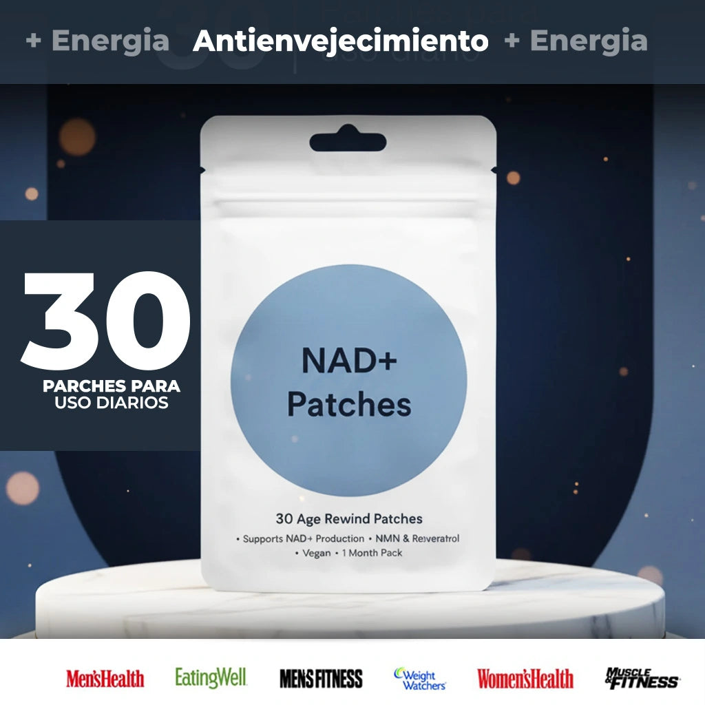 NAD+ Patches – Tecnología Antienvejecimiento Avanzada