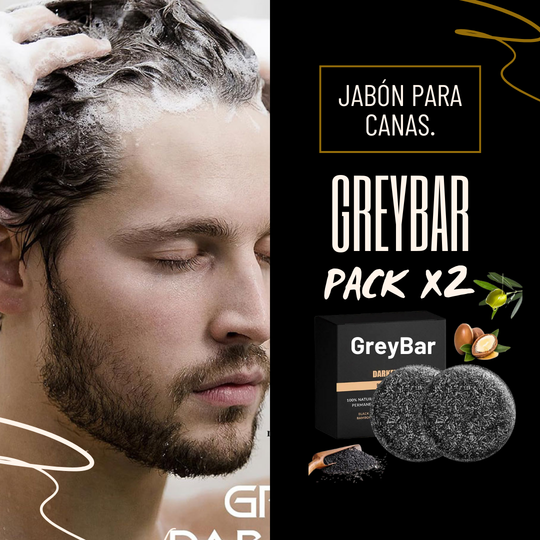 GREYBAR CHAMPÚ PARA CANAS PACKX2