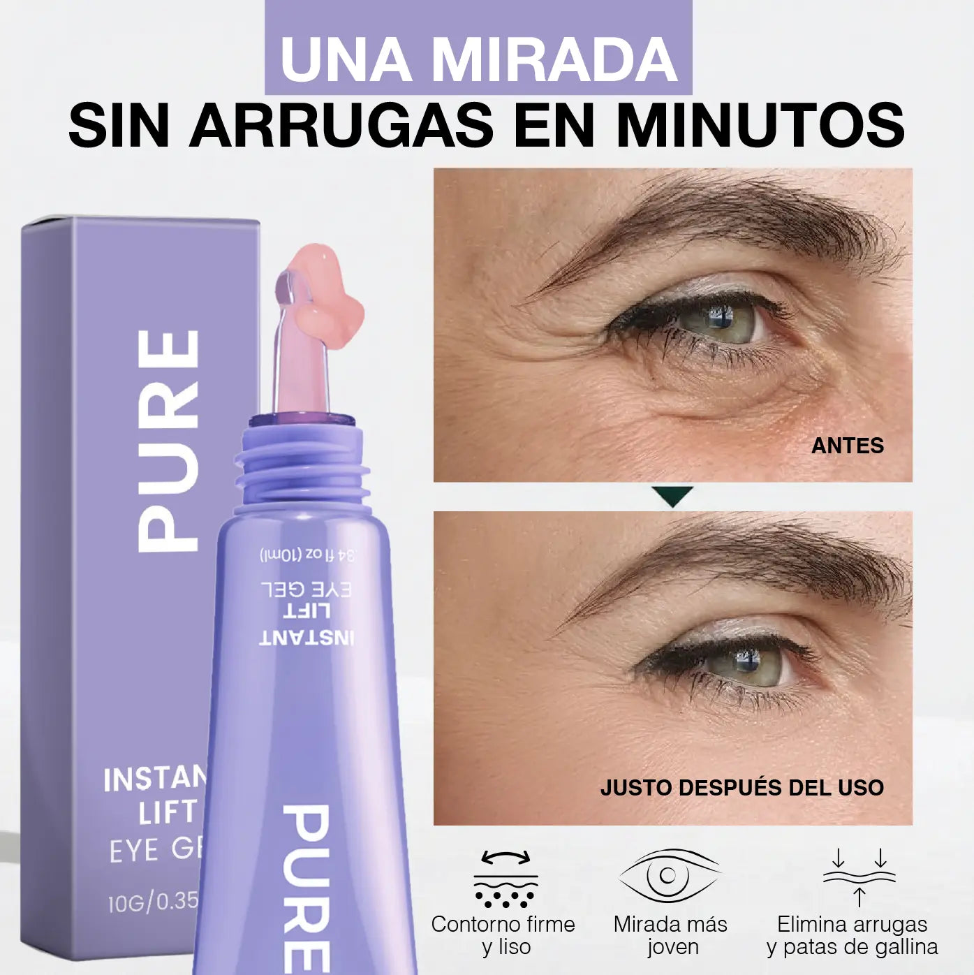 GEL-LIFT | LIFTING INSTANTANÉO DE OJOS | SERUM ANTIARRUGAS
