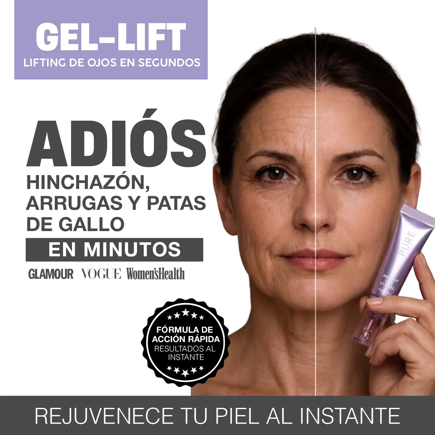 GEL-LIFT | LIFTING INSTANTANÉO DE OJOS | SERUM ANTIARRUGAS
