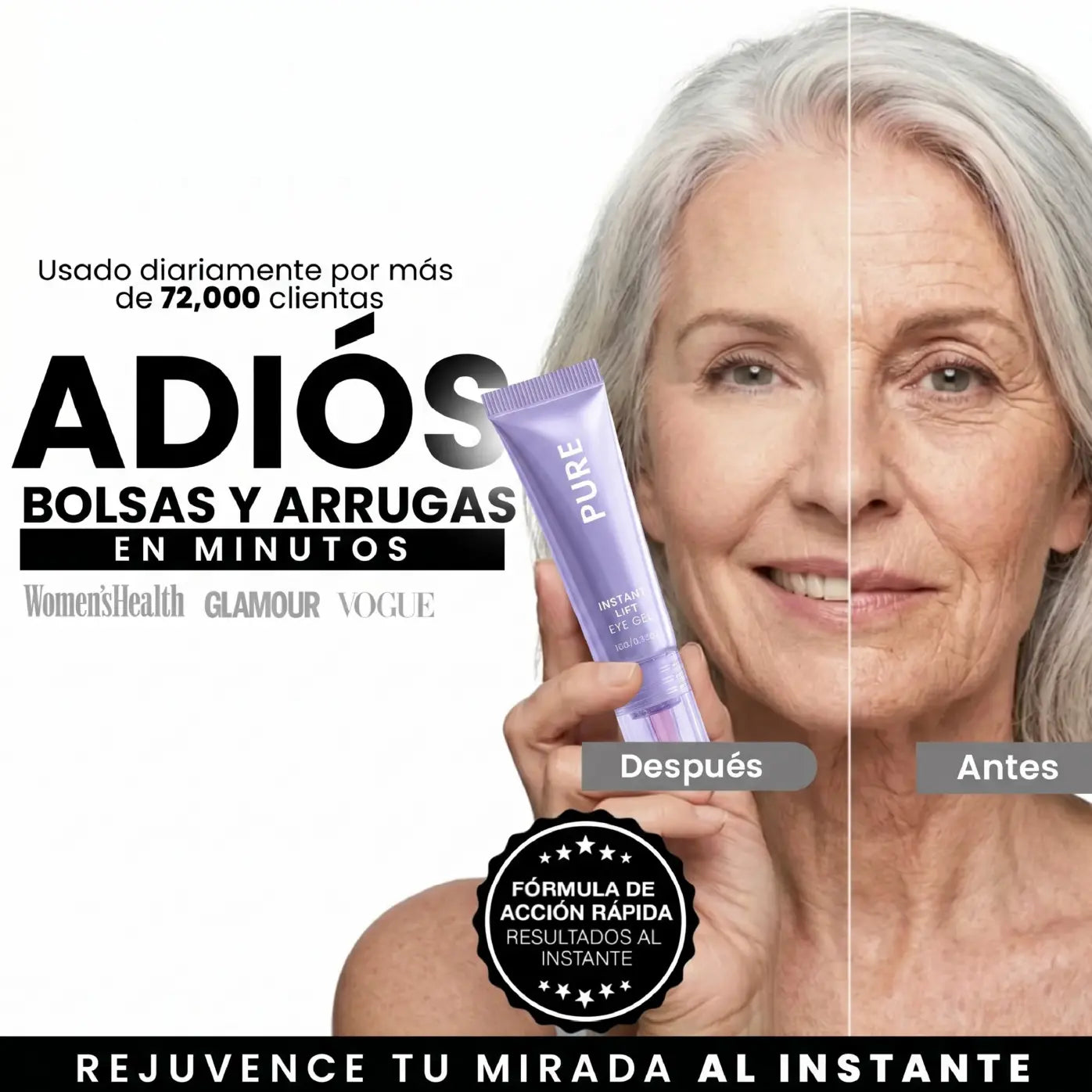 SERUM-LIFT |  TENSOR INSTANTÁNEO | OJOS LIBRES DE ARRUGAS AL INSTANTE