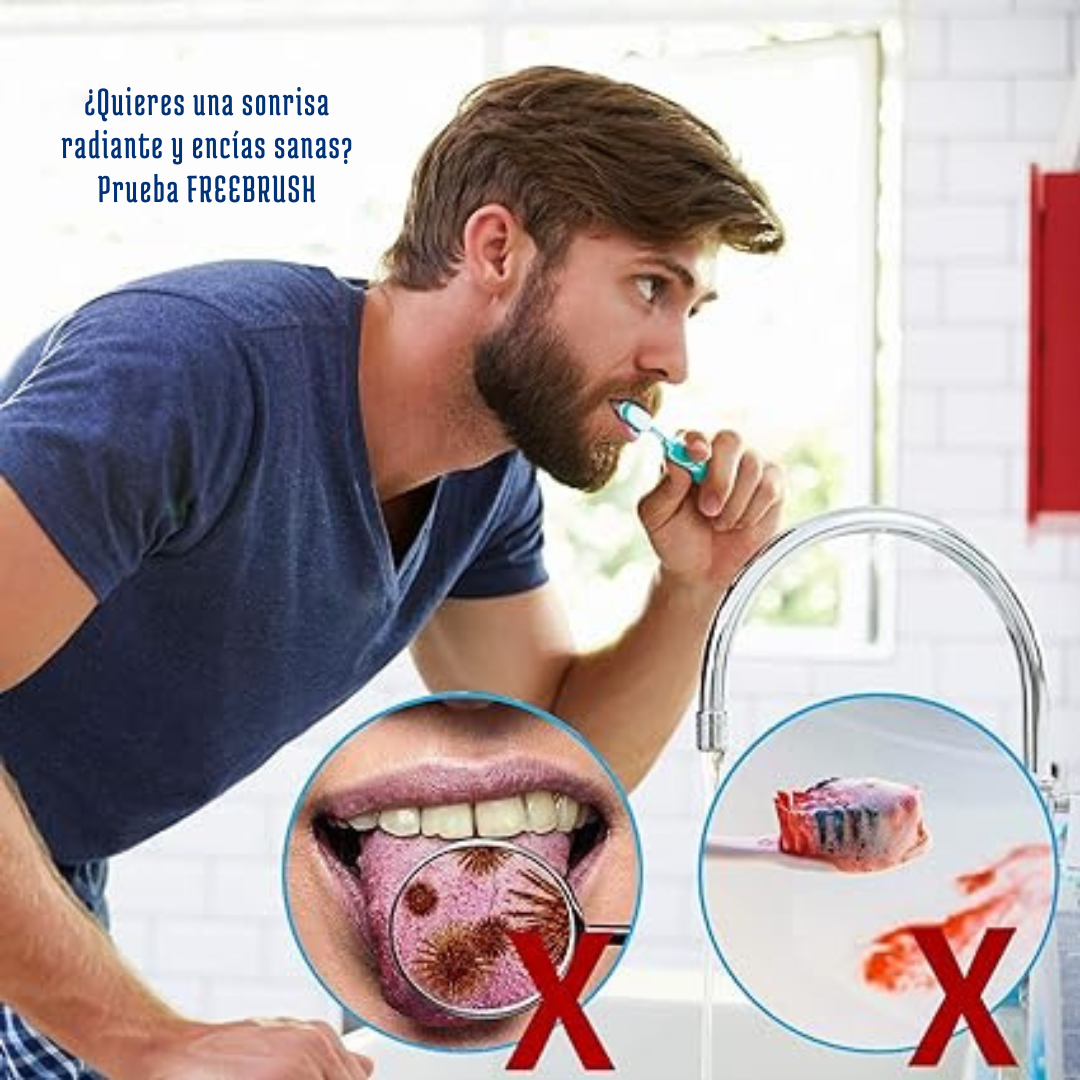 ¡PRODUCTO EXCLUSIVO! SET X 4 CEPILLOS FREEBRUSH FAMILIA
