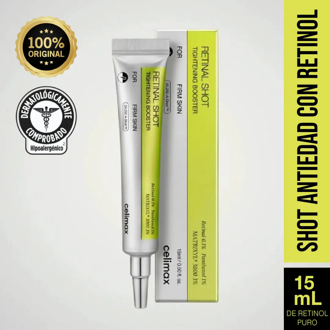 ¡PRODUCTO IMPORTADO 🇺🇲! 🇺🇸 | Celimax | Shot de Retinol Antienvejecimiento