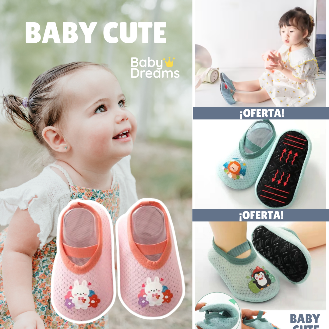 ¡COLECCIÓN DE LIQUIDACIÓN! BABY CUTE ZAPATICOS ANTIDESLIZANTES