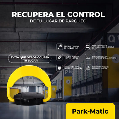 PARK-MATIC | BLOQUEADRO DE PARKING PARA PROTEGER TU ESPACIO DE ESTACIONAMIENTO